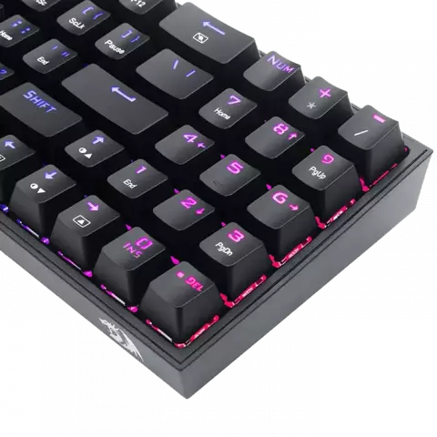 کیبورد سیمی گیمینگ Redragon مدل Pollux K628 RGB با سوییچ قرمز