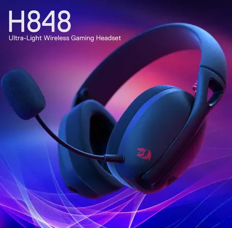 هدست بی سیم گیمینگ Redragon مدل Ire H848