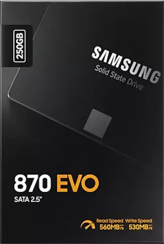 حافظه SSD اینترنال 250 گیگابایت Samsung مدل  870 EVO