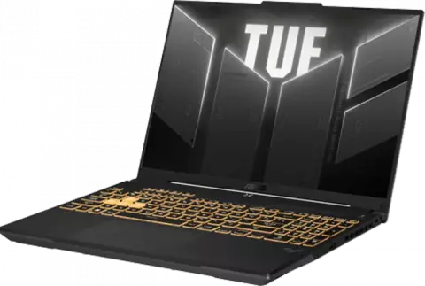 نمای سه رخ سمت راست لپ تاپ گیمینگ 16 اینچ Asus مدل TUF Gaming F16 FX607JU-N3124