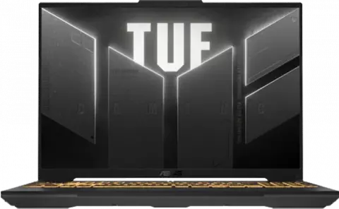 نمای روبرو لپ تاپ گیمینگ 16 اینچ Asus مدل TUF Gaming F16 FX607JU-N3124