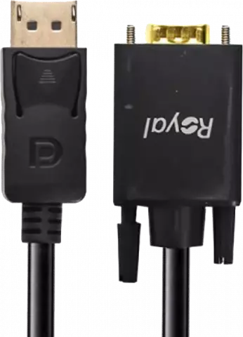 ROYAL 1.8M DISPLAY TO VGA BLACK ASLI CABLE