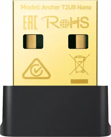 TP-LINK ARCHER T2UB NANO AC600 BLACK ASLI USB WIRELESS LAN