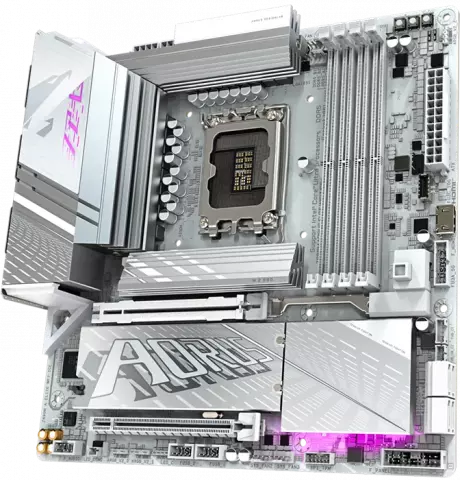 مادربرد  GIGABYTE مدل  Z890M AORUS ELITE WIFI7 ICE