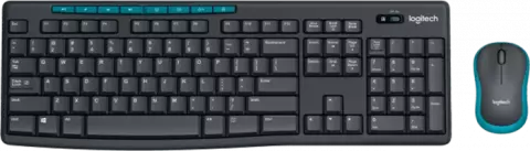 موس Logitech مدل MK275 BLACK NIKANPASARGOD WIRELESS KB & MOUSE
