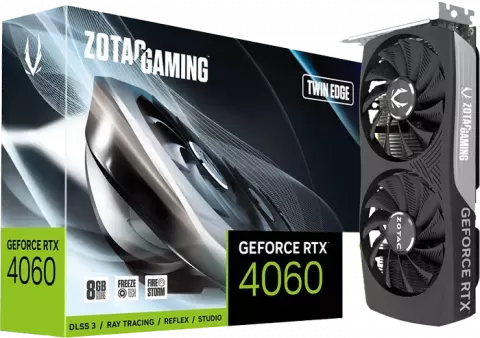 کارت گرافیک Zotac مدل GAMING GeForce RTX 4060 8GB Twin Edge