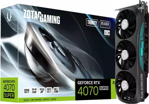 کارت گرافیک Zotac مدل GAMING GeForce RTX 4070 SUPER Trinity OC
