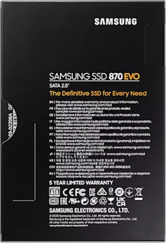 حافظه SSD اینترنال 1 ترابایت Samsung مدل  870 EVO