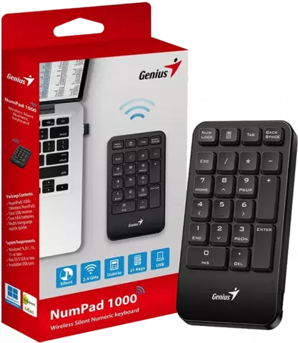 کیبورد عددی GENIUS مدل NUMPAD 1000