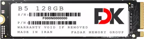 حافظه SSD اینترنال 128 گیگابایت FDK مدل B5 SERIES NVMe M.2