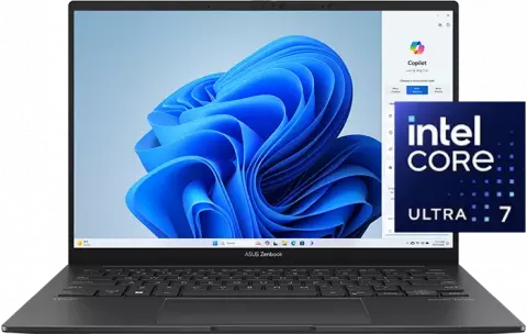 لپ تاپ 14 اینچ ASUS مدل Zenbook 14 OLED Q425MA-U71TB