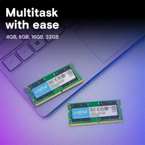 رم لپ تاپ 8 گیگابایت Crucial مدل CT8G4SFS832A DDR4 3200MHz