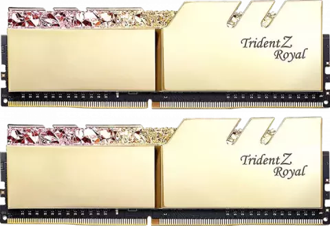 رم کامپیوتر 32 گیگابایت G.Skill مدل TRIDENT Z ROYAL F4-3000C16D-32GTRG