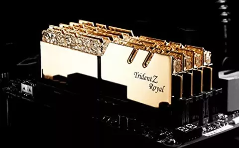 رم کامپیوتر 32 گیگابایت G.Skill مدل TRIDENT Z ROYAL F4-3000C16D-32GTRG