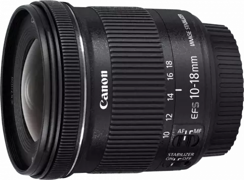 لنز دوربین Canon مدل EF-S 10-18mm F4.5–5.6 IS STM