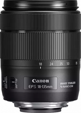 لنز دوربین Canon مدل EF-S 18-135mm F3.5-5.6 IS USM