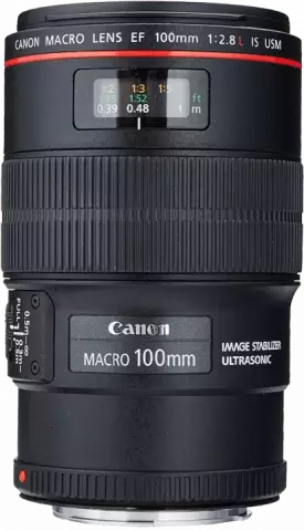 لنز دوربین Canon مدل EF 100mm F2.8L MACRO IS USM