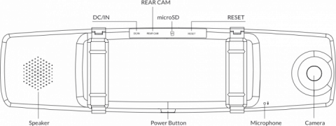 دوربین آینه عقب خودرو xiaomi مدل YI YCS.1C17