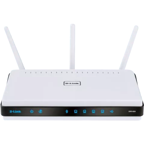 روتر بیسیم 3 آنتنه D-LINK مدل DIR-655