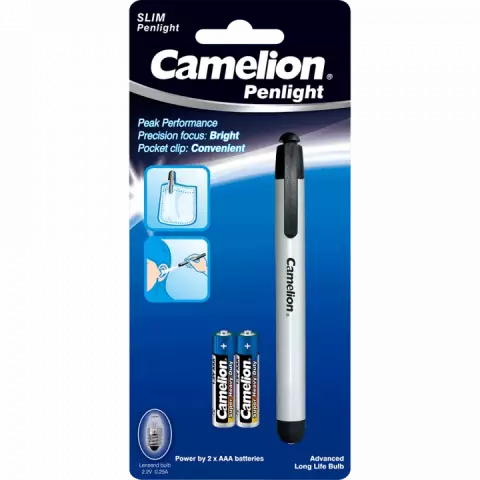 چراغ قوه پزشكی CAMELION مدل DL2AAAS همراه با باتری