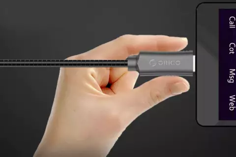 کابل شارژر USB به ORICO LIGHTNING مدل LTS-10