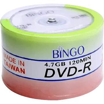 دی وی دی خام BINGO مدل DVD-R 16X