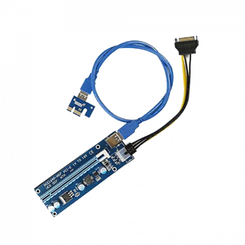 رایزر گرافیک PCI-E 1X به 16X مدل VER 007