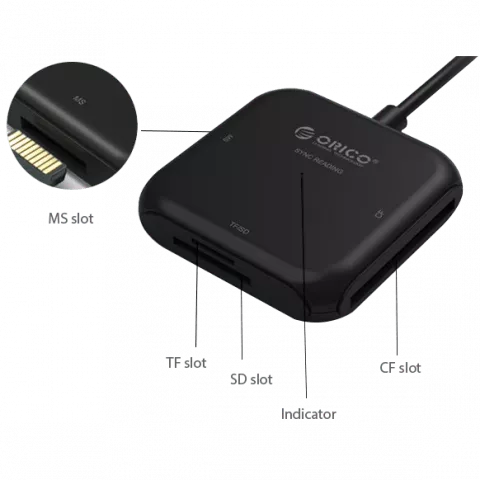 کارت خوان ORICO USB3.0 مدل CRS31