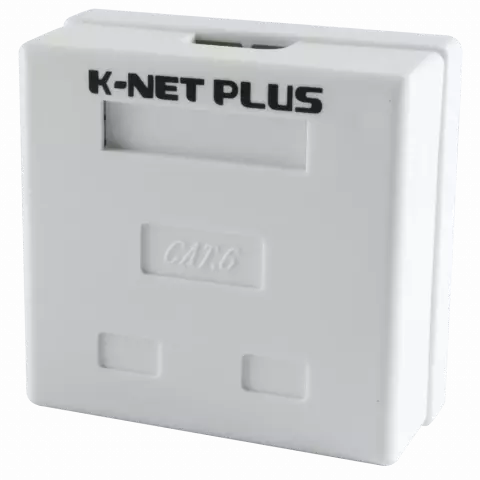 پریز روکار دو پورت K-NET PLUS مدل KP-N1108