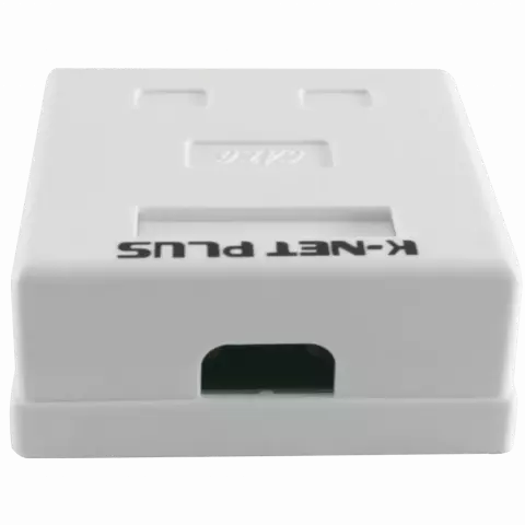 پریز روکار دو پورت K-NET PLUS مدل KP-N1108