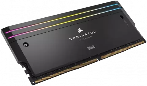 رم دسکتاپ (32GB*2) 64 گیگابایت Corsair مدل DOMINATOR TITANIUM RGB DDR5 6600MHz