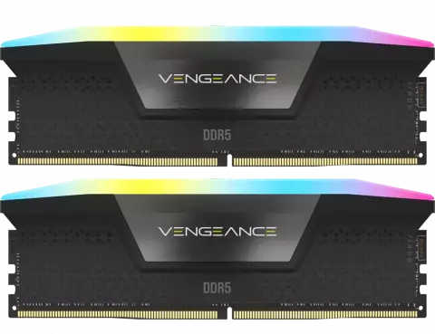 رم دسکتاپ (16GB*2) 32 گیگابایت Corsair مدل VENGEANCE RGB DDR5 5200MHz