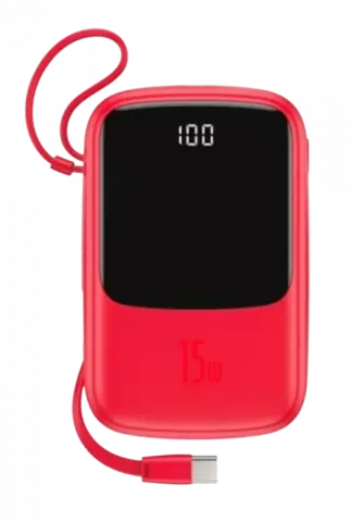 پاور بانک 10000 میلی‌آمپر ساعت Baseus مدل Qpow BS-P1001C