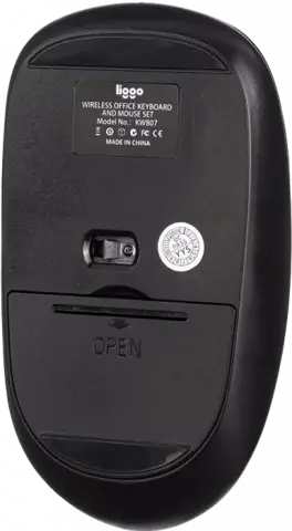 کیبورد و موس بی سیم Liggo مدل KW807