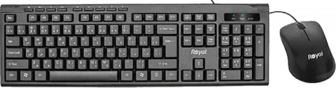 کیبورد و موس سیمی Royal مدل RKM-720