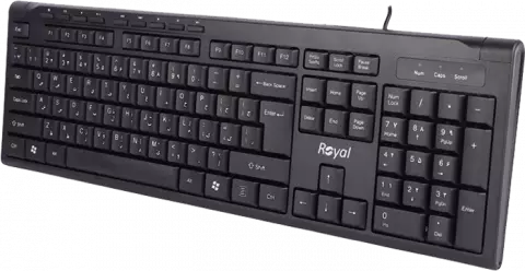 کیبورد سیمی Royal مدل RK-320