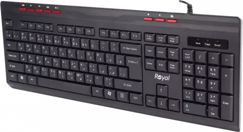 کیبورد سیمی Royal مدل RK-325