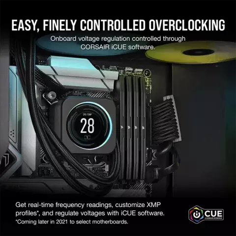 رم دسکتاپ (16GB*2) 32 گیگابایت Corsair مدل VENGEANCE DDR5 6000MHz