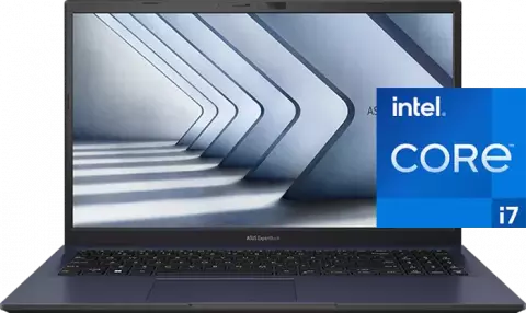 لپ تاپ 15.6 اینچ Asus مدل ExpertBook B1 B1502CBA-NJ2411 (i7 1255U-16GB-512GB SSD-FHD-Backlight-fingerprint-Mouse-bag)