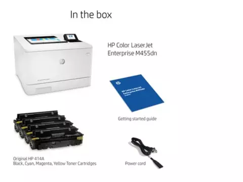 پرینتر تک کاره لیزری رنگی HP مدل Color LaserJet Enterprise M455dn