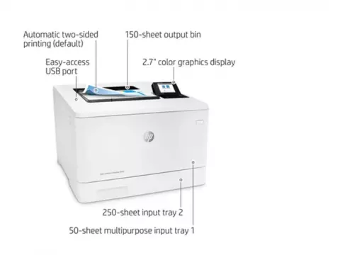 پرینتر تک کاره لیزری رنگی HP مدل Color LaserJet Enterprise M455dn