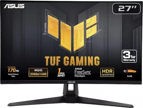 مانیتور گیمینگ 27 اینچ ASUS مدل TUF Gaming VG27AQA1A