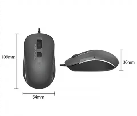 موس سیمی A4TECH مدل Fstyler FM26S