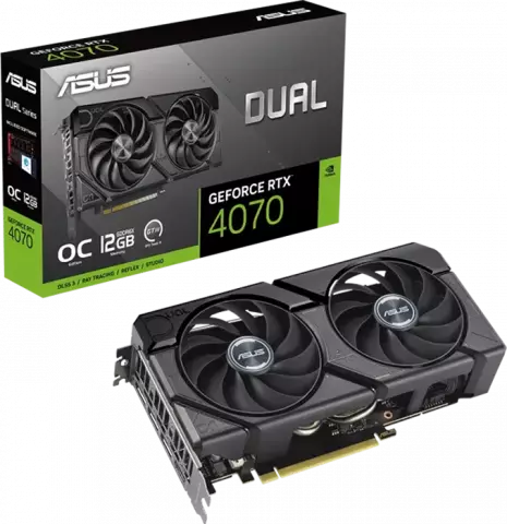 کارت گرافیک ASUS مدل Dual GeForce RTX 4070 EVO OC Edition 12GB GDDR6