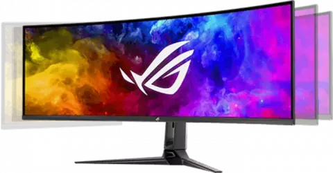 مانیتور گیمینگ منحنی 49 اینچ Asus مدل ROG Swift OLED PG49WCD