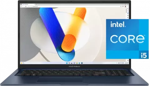 لپ تاپ 17.3 اینچ Asus مدل Vivobook 17 X1704VA-AU244 (i5 1335U-16GB-512GB SSD-FHD)