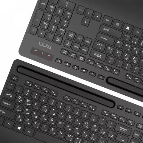 کیبورد و موس بی سیم TSCO مدل TKM 7025W