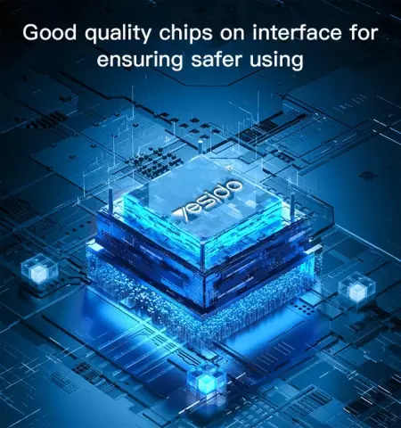 کابل شارژ 1.2 متری USB به Micro USB, Type-C ,Lightning یسیدو مدل CA117