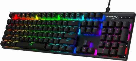 کیبورد سیمی گیمینگ HyperX مدل Alloy Origins با سوئیچ‌ آبی