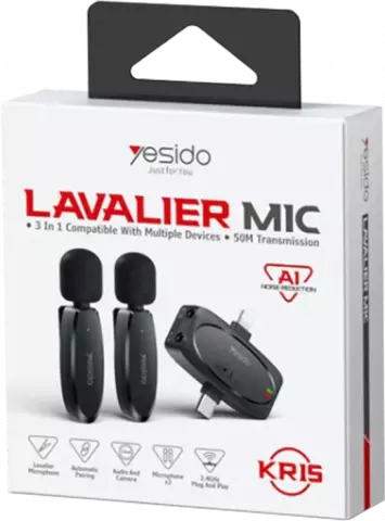 میکروفون یقه‌ای Yesido مدل KR15